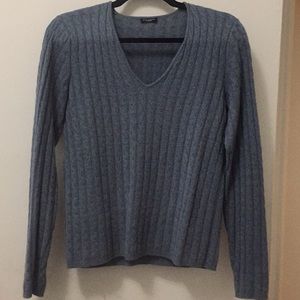 Baby Blue 100% Cashmere Sweater Gently Used